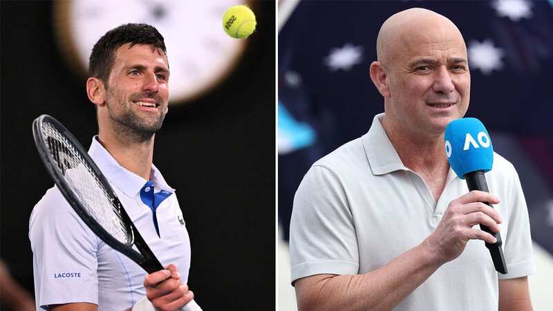Novak Djokovic needed just under four hours to defeat Dino Prizmic on day one of the 2024 Australian Open (Image: AFP via Getty Images)