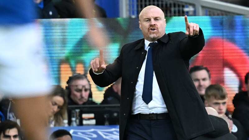 Sean Dyche will find out if Everton face a second points deduction on Monday (Image: AFP via Getty Images)