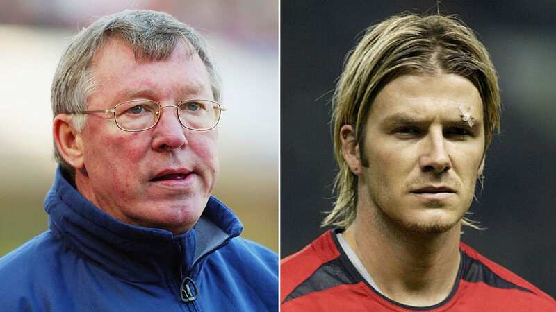 Sir Alex Ferguson and David Beckham (Image: Getty)