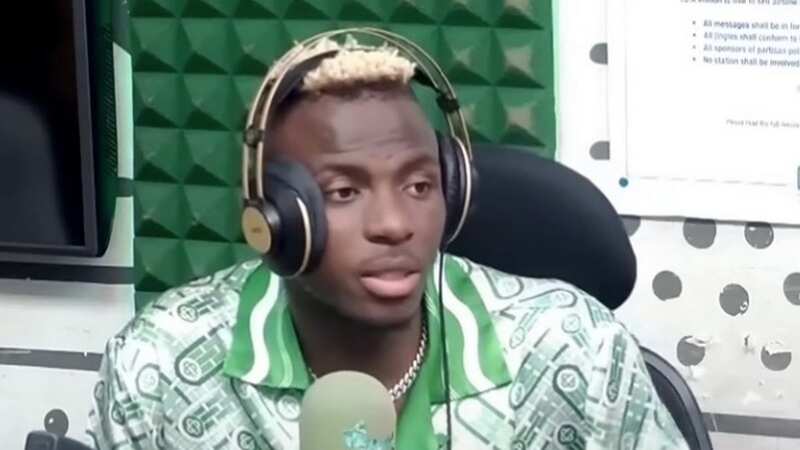 Victor Osimhen has downplayed suggestions that he will leave Napoli (Image: Naija Bias Football Channel)