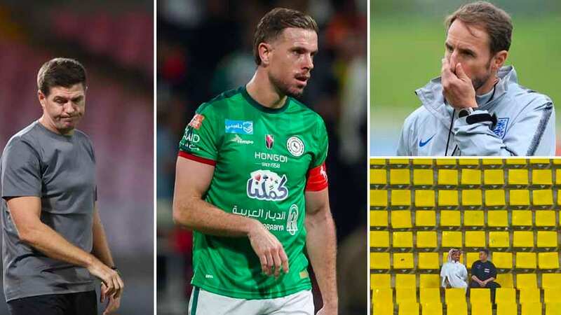 Jordan Henderson made 17 appearances for Al-Ettifaq, earning an estimated £350,000 a week before ending his three-year deal after six months. (Image: Getty Images)