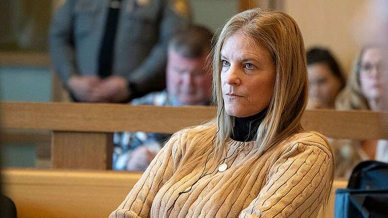 Michelle Troconis in court for the first day of her trial on January 11 (Image: AP)
