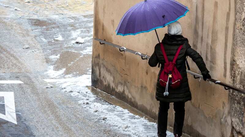 It can be hard to stay upright in such icy conditions (Stock Image) (Image: Getty Images)