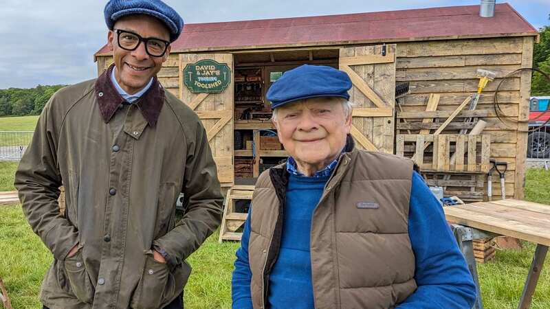 Jay Blades and Sir David Jason (Image: BBC/Hungry Jay Media/Rosie Geiger)