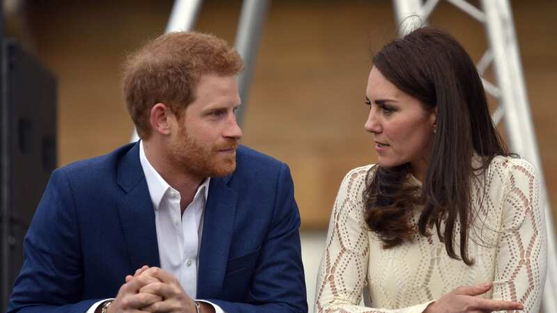 The Princess of Wales with Prince Harry (Image: Getty Images)
