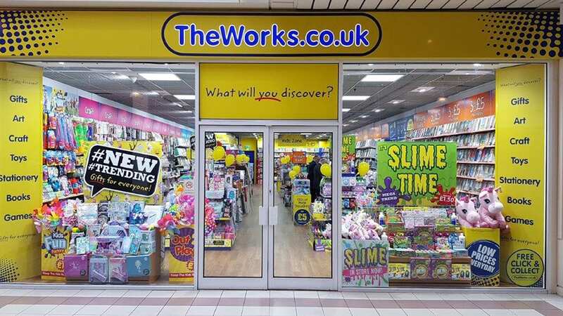 The Works online sales dropped by 12.2% compared with the past year (Image: PA Media)