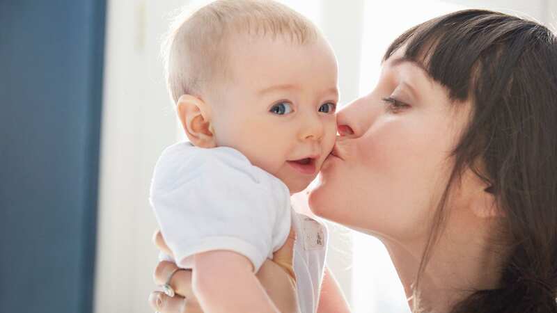 People have been warned not to kiss babies during 
