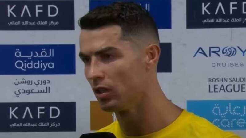 Cristiano Ronaldo has named the three clubs he thinks can win the Champions League this season (Image: Saudi Pro League)