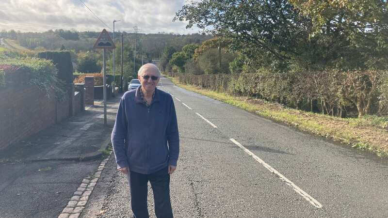 Keith Warburton says the speed bumps need to be a bit bigger to deter speeding motorists (Image: No credit)