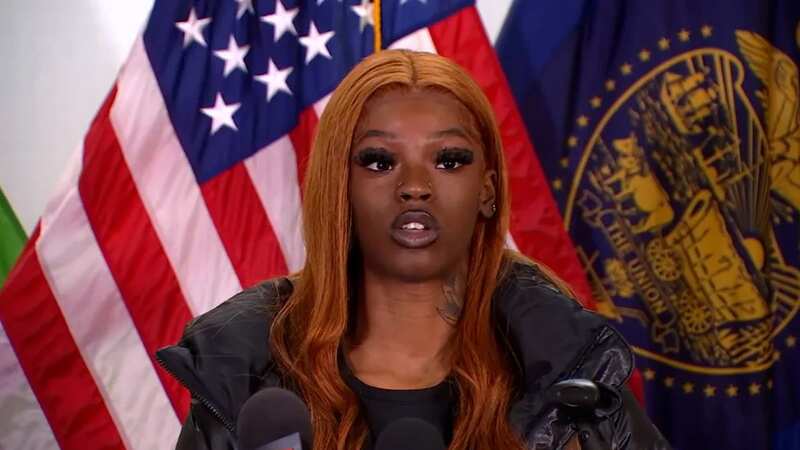 Majiah Washington selflessly risked her own life to save the baby (Image: KPTV)