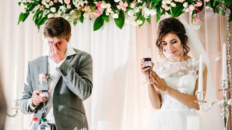 Weddings are normally a happy time for everyone (Image: Getty Images/iStockphoto)