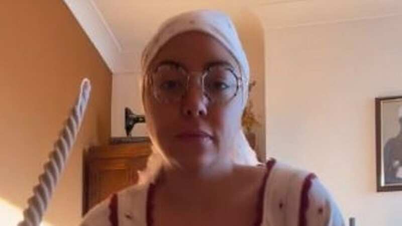 A woman was left mortified after an oversized Zara dress left her looking like 