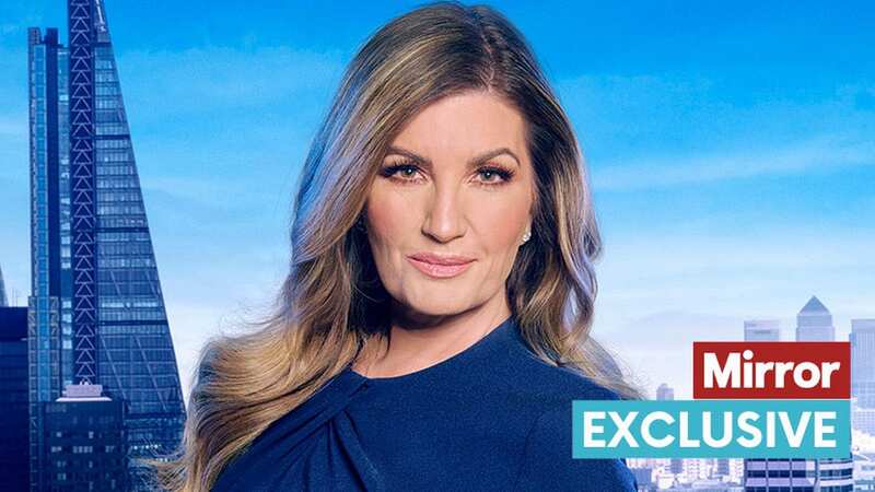 Baroness Karren Brady sits alongside Lord Alan Sugar and Tim Campbell on The Apprentice (Image: PA)