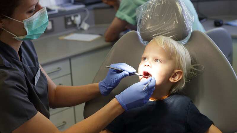 A young boy receives hospital treatment (Image: Getty Images)