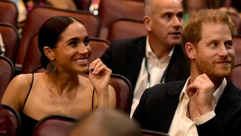 Harry and Meghan at the premiere of Bob Marley: One Love, a film celebrating the late reggae singer