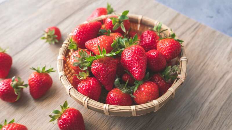 The six-step hack promises to keep strawberries fresher for longer (stock photo) (Image: Getty Images)