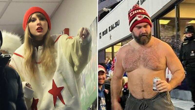 Taylor Swift and Jason Kelce were able to meet up and watch Travis in the Kansas City Chiefs