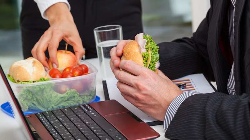 A worker was stunned when they were told they were not allowed a lunch break during a tough day at the office (Image: Getty Images/iStockphoto)