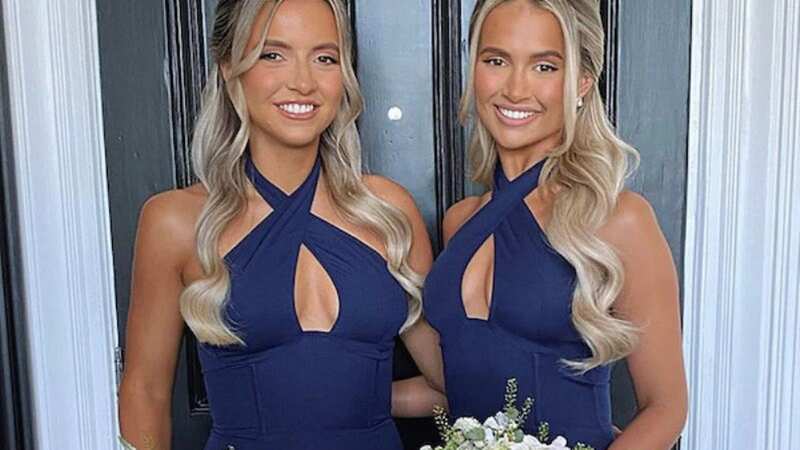 Molly-Mae Hague wore this high street navy number as a bridesmaid (Image: Pretty Little Thing)