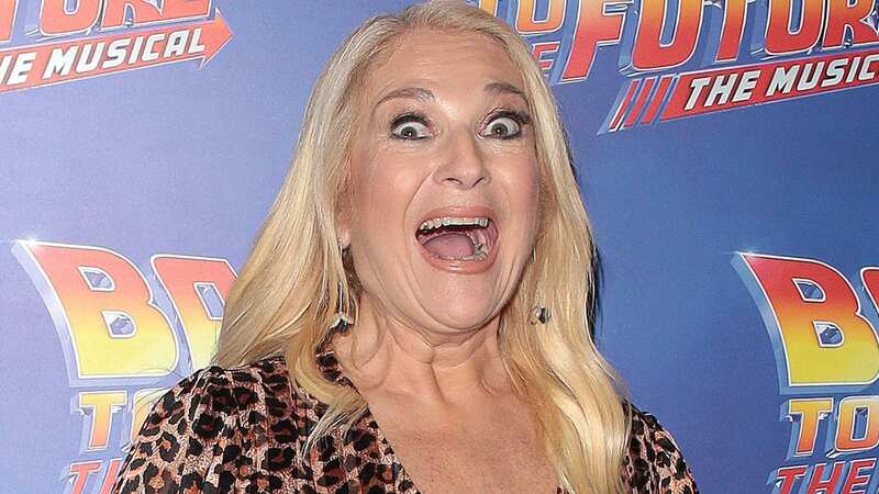 Vanessa Feltz arrived minutes after Ben and his new girlfriend at the event in London
