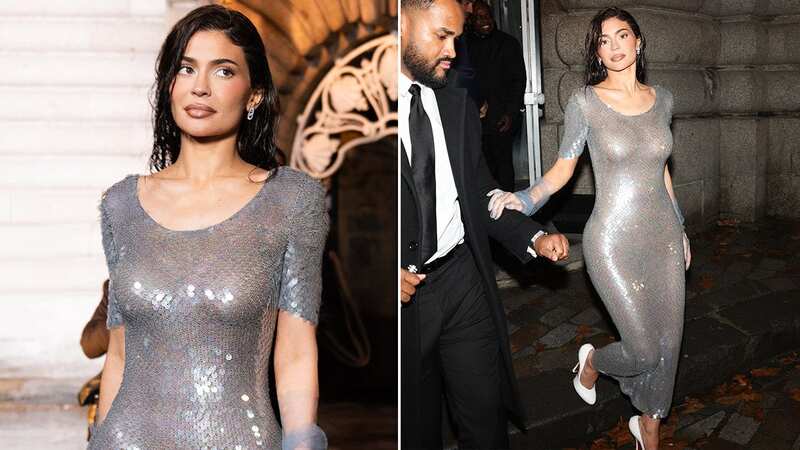 Kylie attended a series of exclusive shows during PFW