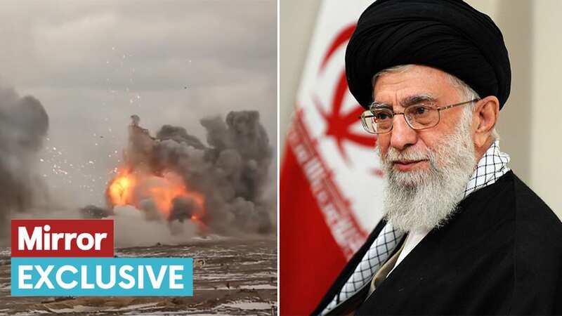 A kamikaze drone strike has escalated things in the Middle East (Image: Iranian Army office/AFP via Gett)