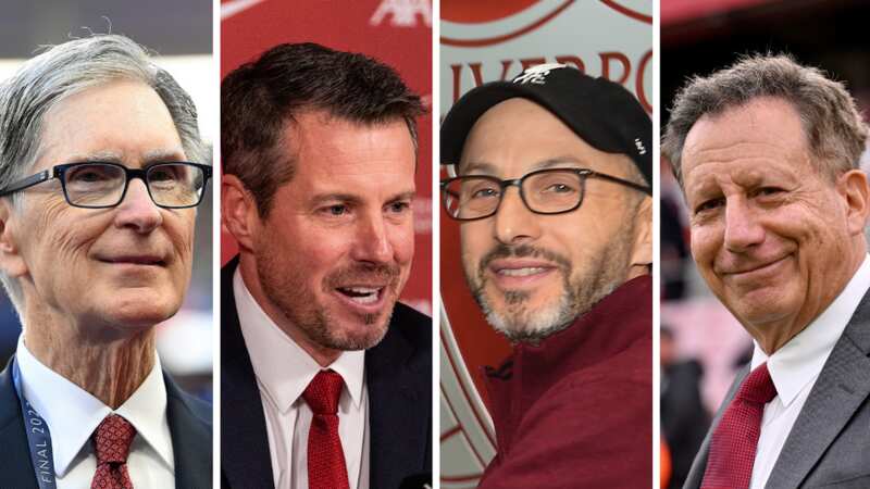 Jurgen Klopp sat alongside CEO Billy Hogan after announcing he will leave the club (Image: No credit)