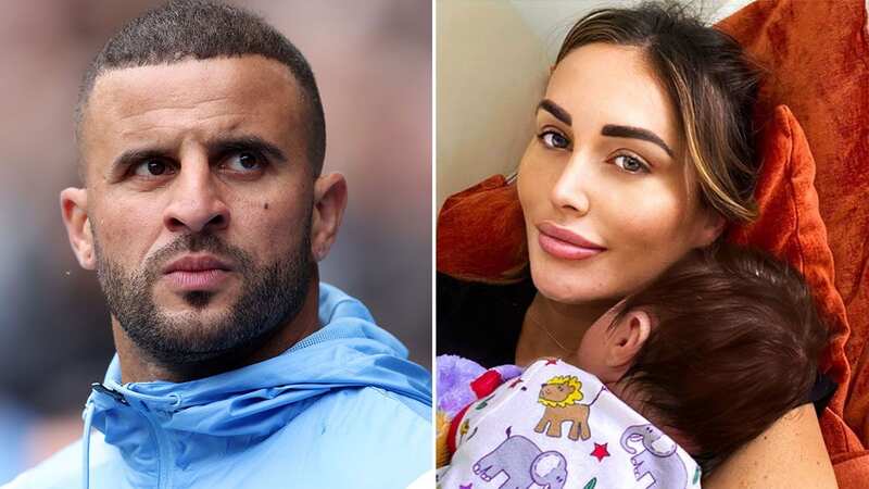Kyle Walker takes a brutal 