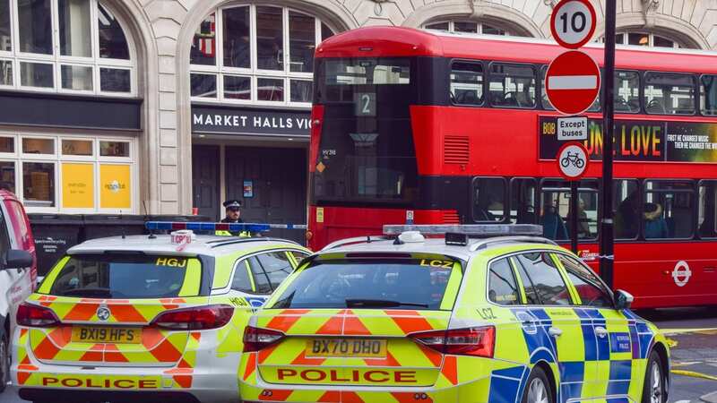 Pedestrian killed at bus station in morning rush hour double-decker crash