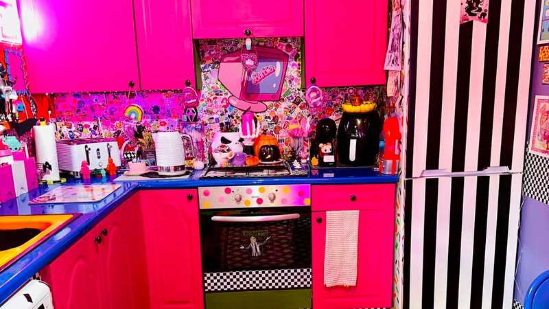 The colourful kitchen (Image: Mediadrumworld/Natasha McBrinn)