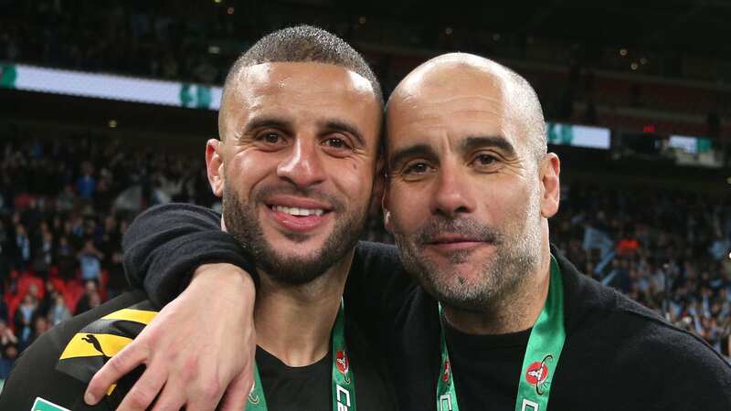 Kyle Walker gushes over football manager Pep Guardiola as personal life crumbles
