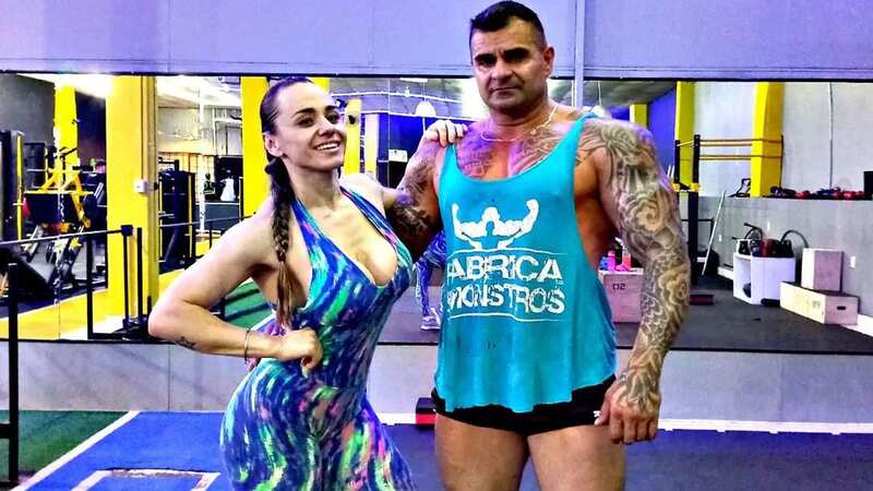 Debora and her husband Alex, who is accused of her murder (Image: Newsflash)
