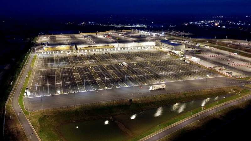 The Sevington inland border facility in Ashford, Kent (Image: PA Archive/PA Images)