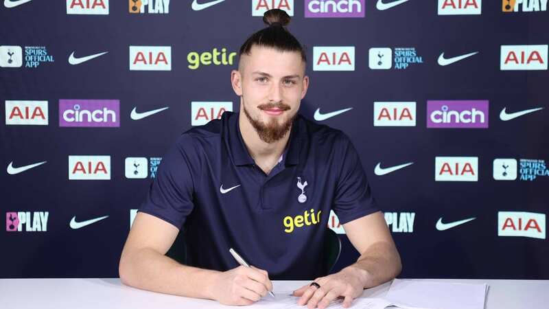 Radu Dragusin, a £25m signing, was the most expensive move of the January transfer window. (Image: Alex Morton/Tottenham Hotspur F.C./REX/Shutterstock)