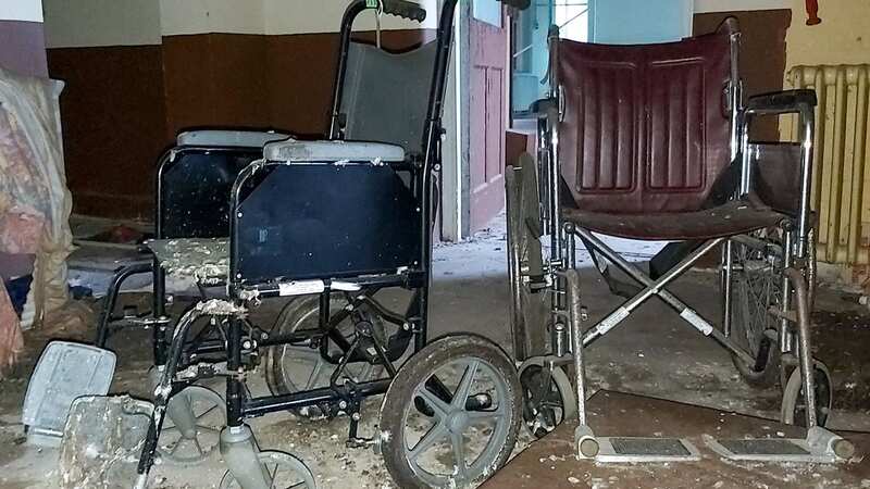 The hospital has been left to decay (Image: mediadrumimages/Jordan L)