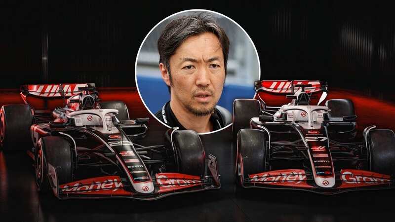 The new Haas car livery for 2024 was revealed on Friday (Image: Haas F1 Team)