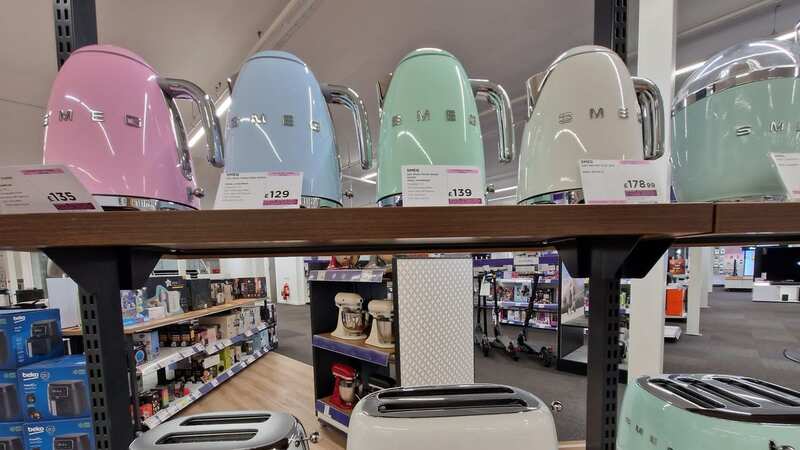 Retro and colour was a clear theme on my shopping trip, and I was on a hunt to find the cheapest prices