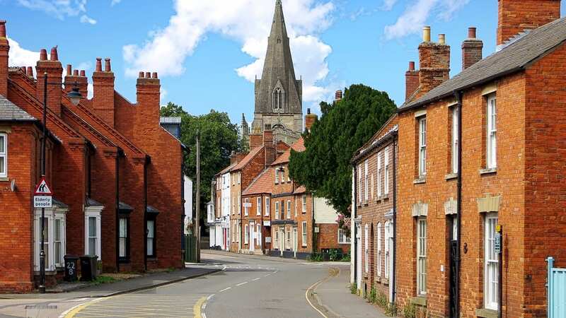 Ancient market town with unique windmill is named England