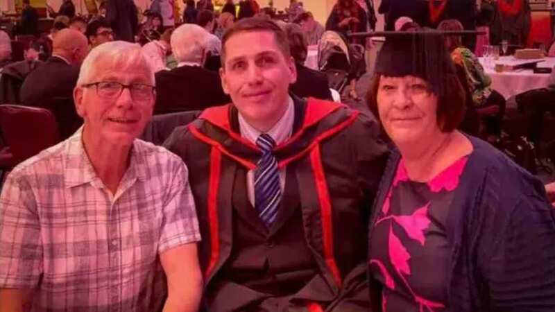 Matthew Lofthouse (centre) died after a seizure while sleeping last month (Image: Conner McParland)