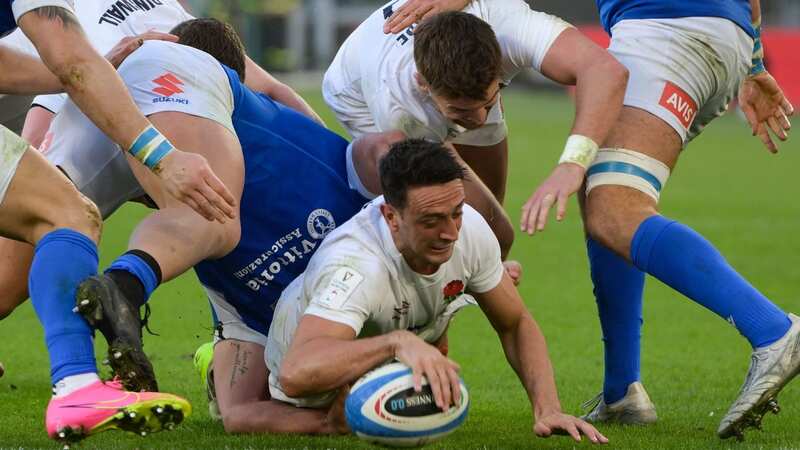Alex Mitchell scores England