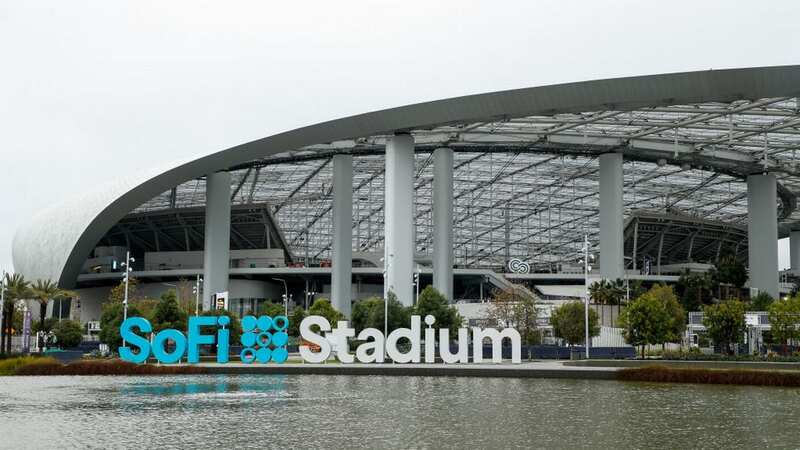 A man drowned in the lake outside the SoFi Stadium, according to police (Image: Icon Sportswire via Getty Images)