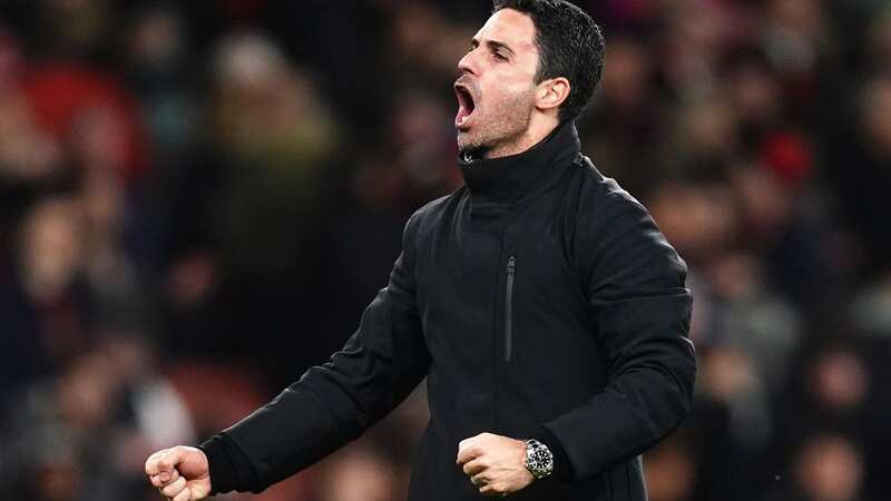 Mikel Arteta saw his Arsenal side defeat Liverpool on Sunday (Image: PA)