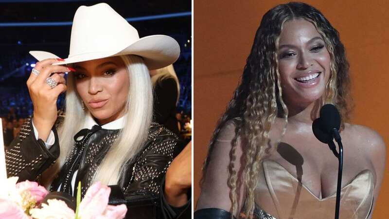 Beyonce showed off a new look at the Grammys (Image: Getty Images for The Recording Academy)