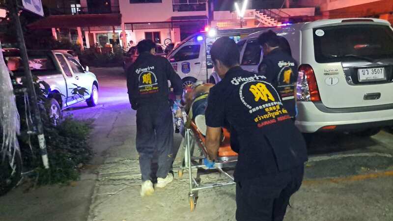 Emergency services were called but the man could not be saved (Image: ViralPress)