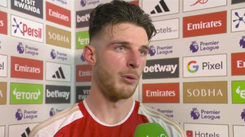 Declan Rice makes Liverpool feelings clear as Arsenal dent Reds