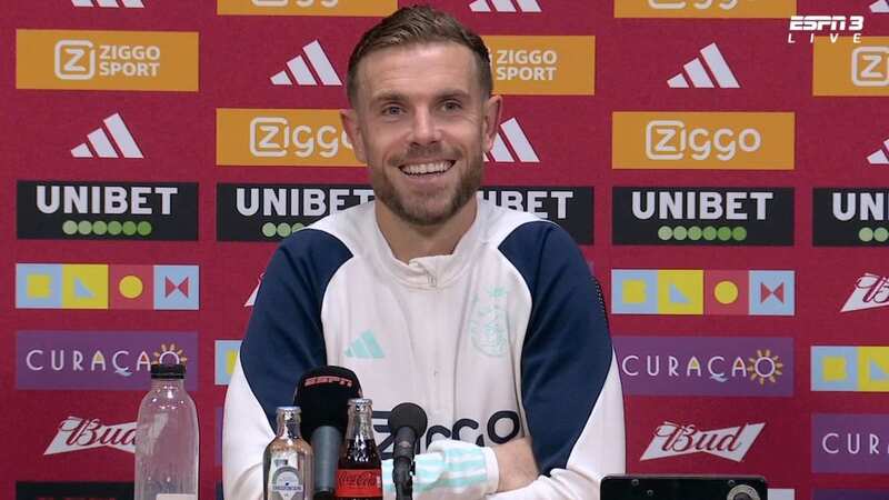 Jordan Henderson helped Ajax hold league leaders PSV to a draw