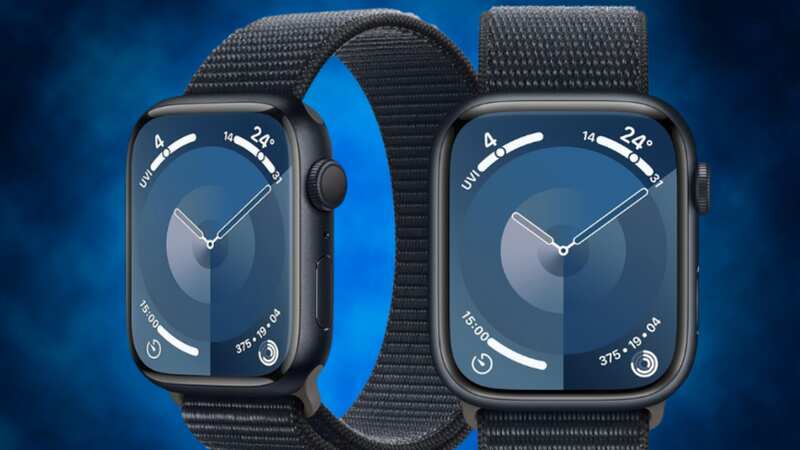 The 45mm Apple Watch Series 9 (Image: Amazon)