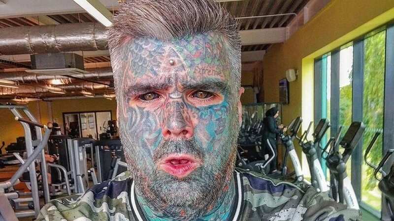 The actor spent over 1,500 hours under the needle with 36 tattooists working on him at once (Image: Jam Press/@king_b0dy_art)