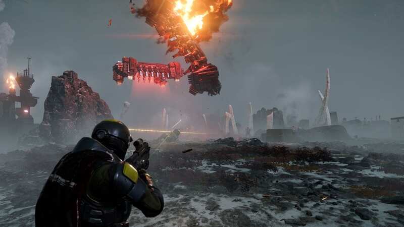 The Helldivers 2 release time will arrive later this week for both PS5 and PC players. (Image: Arrowhead Game Studios)