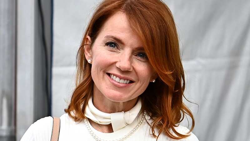 Geri Horner famously wears white which has baffled some fans (Image: PA)